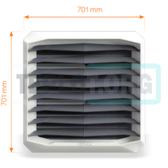 Aerock R3 EC тепловентилятор с консолью, арт. 1-4-0114, цена ₽58398.98 (img.4)