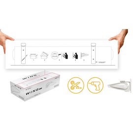 Комплект креплений Wing 100, арт. 1-4-2801-0180, цена ₽4441.5 (img.4)