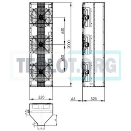 GUARD PRO 200W завеса Sonniger водяная, арт. GP1034, цена ₽158092 (img.2)