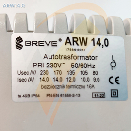 ARW14.0 регулятор скорости, арт. 17886-9981, цена ₽38574 (img.5)