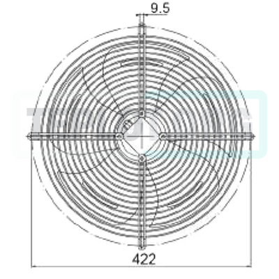 Вентилятор Heater CR One 350мм с 3-х скоростным двигателем, арт. SP0350, цена ₽11230 (img.5) Вентилятор Heater CR One 350мм с 3-х скоростным двигателем, арт. SP0350, цена ₽11230 (img.5)