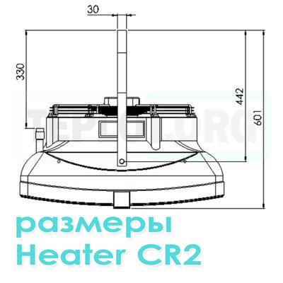 CR2 тепловентилятор водяной, арт. WA0022, цена ₽41126.4 (img.8)