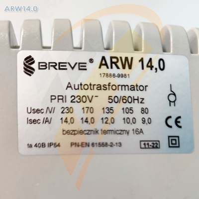 ARW14.0 регулятор скорости, арт. 17886-9981, цена ₽37942 (img.5)