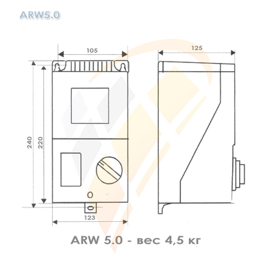ARW5.0 регулятор скорости, арт. 17886-9994, цена ₽17845 (img.4)