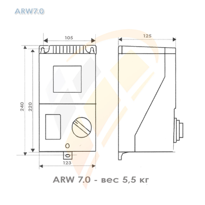 ARW7.0 регулятор скорости, арт. 17886-9996, цена ₽20704 (img.4)