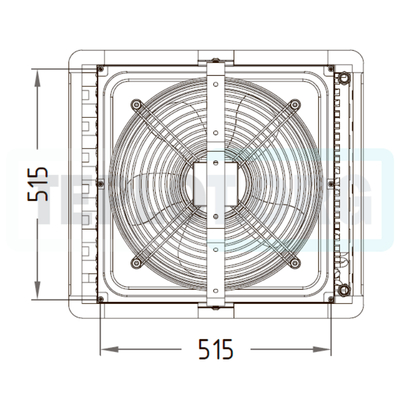 ГРЕЕРС ВС-1110 тепловентилятор, арт. 1110ВС, цена ₽38615 (img.5)