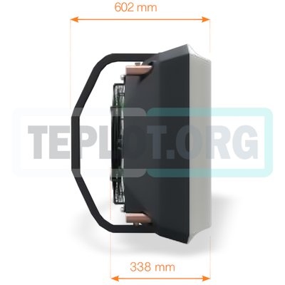 Aerock R4 EC тепловентилятор с консолью, арт. 1-4-0115, цена ₽80748.75 (img.5)