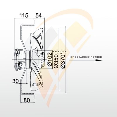 Вентилятор New Mini AC с двигателем, арт. 1-2-2702-0005, цена ₽19000 (img.2)