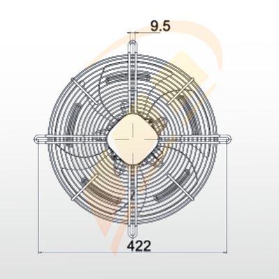Вентилятор New Mini AC с двигателем, арт. 1-2-2702-0005, цена ₽19000 (img.3)