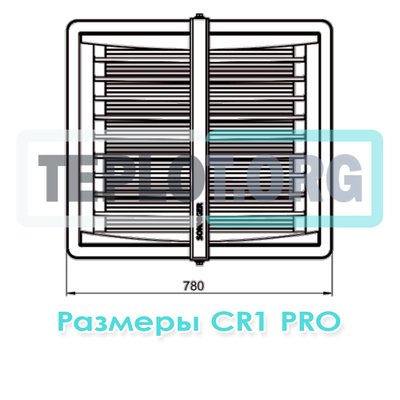 Heater CR1 Pro тепловентилятор WDB Sonniger арт. WA0031, image 6