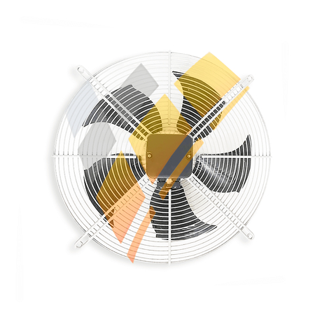 Вентилятор Mini fan AC арт. 1-2-2702-0005