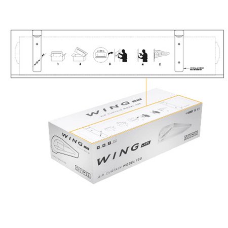 WING II W100 EC тепловая завеса водяная 1-4-2801-0259, image 5