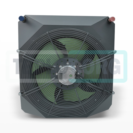 AEROCK Mini R3 EC тепловентилятор водяной 2-28 кВт арт. 1-4-0105-K с консолью M (Mini), image 2