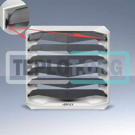 Передняя часть корпуса Aerock Mini с жалюзи 1-3-1006, image 4