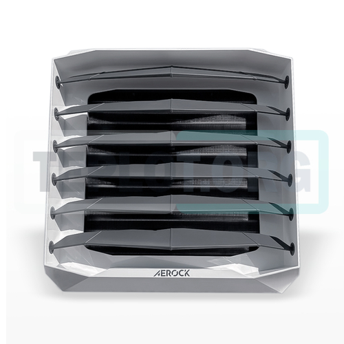 AEROCK Mini R2 EC тепловентилятор водяной 2-21 кВт арт. 1-4-0104 с консолью M (Mini)