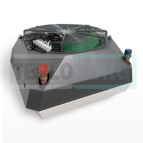 AEROCK Mini R2 EC тепловентилятор водяной 2-21 кВт арт. 1-4-0104 с консолью M (Mini), image 3