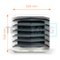AEROCK Mini R3 EC тепловентилятор водяной 2-28 кВт арт. 1-4-0105-K с консолью M (Mini), image 3